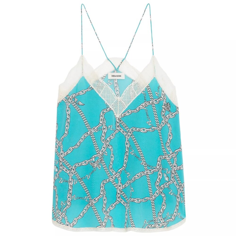 Zadig & Voltaire Christy CDC Chaines Silk Tank